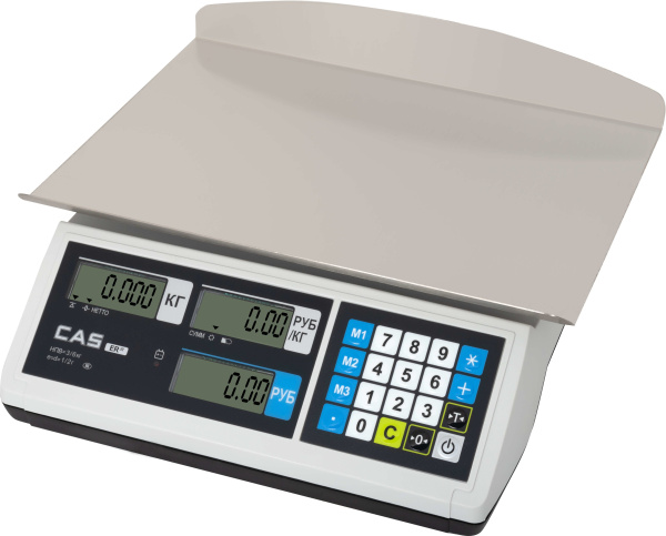 Весы CAS ER JR-30CB купить по низкой цене | МАКСПРОФИТ
